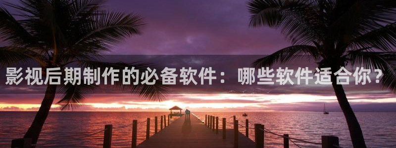白云视频下载安装：影视后期制作的必备软件：哪些软件适合你？