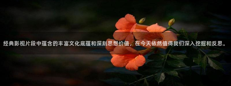 白云视频安装：经典影视片段中蕴含的丰富文化底蕴和深刻思想价值，在今天依然值得我们深入挖掘和反思。